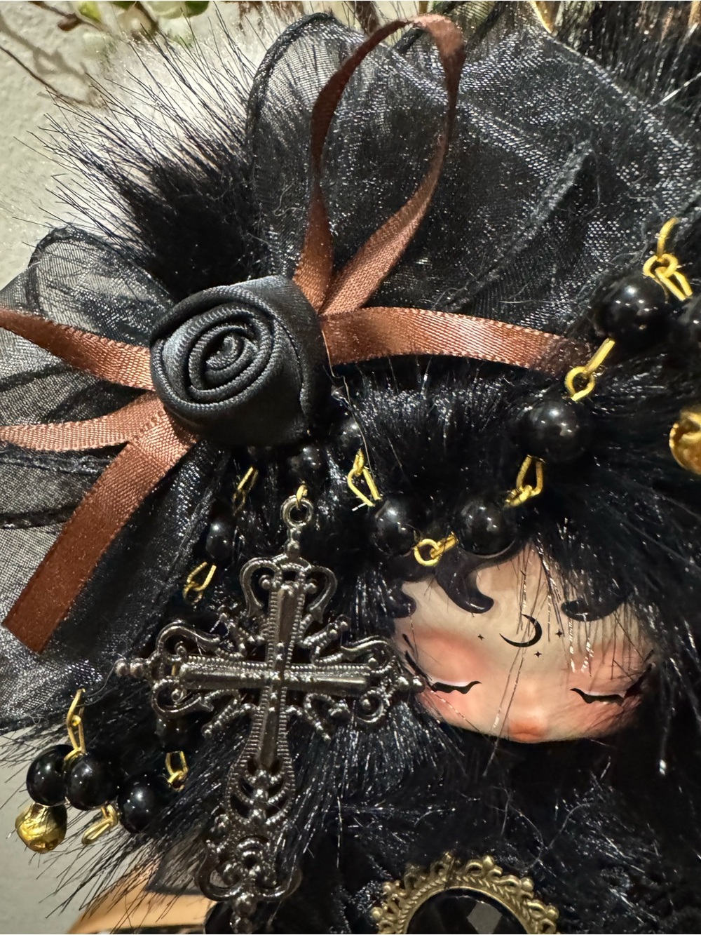 Custom Skullpanda with Accessories - Picture 6 of 8